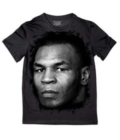 Прикольные футболки: портрет майк тайсон 